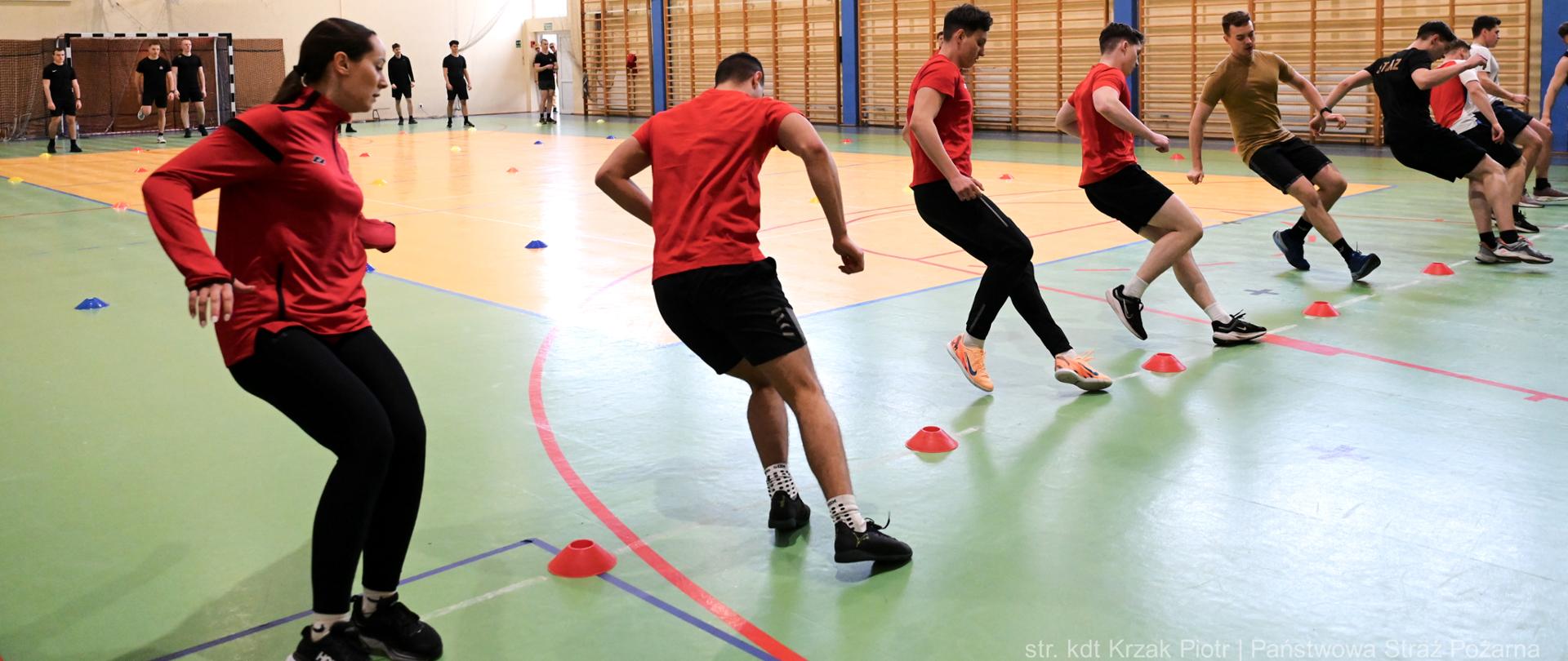 Dzień sportu w SA PSP w Poznaniu