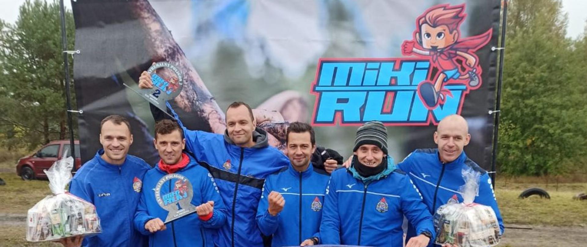 Podwójne podium strażaków na Miki Run 2