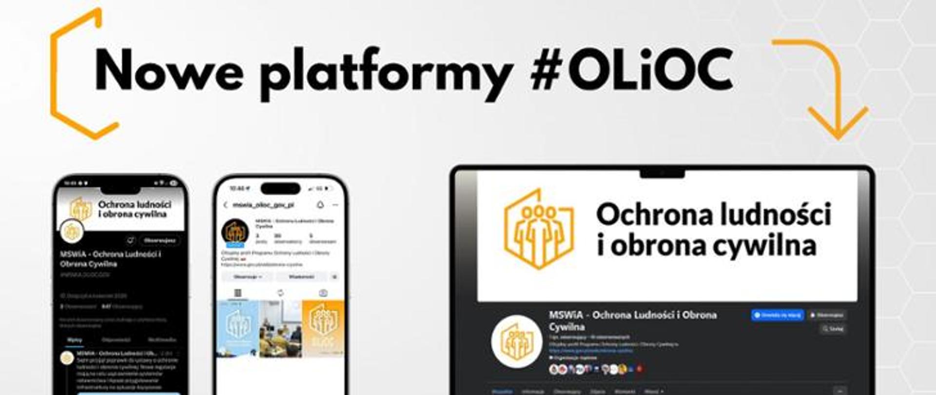 oficjalne profile informacyjne dotyczące ochrony ludności i obrony cywilnej