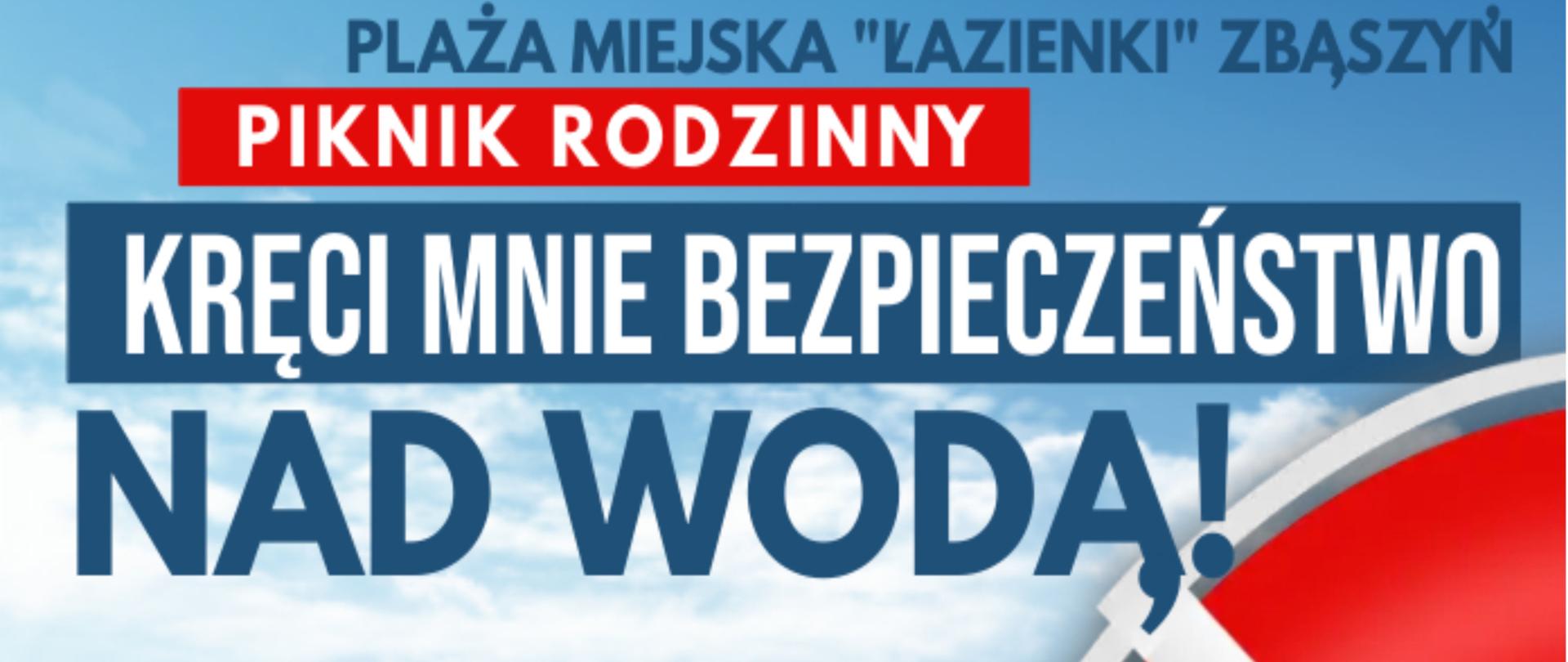 Plakat z informacjami i programem festynu.