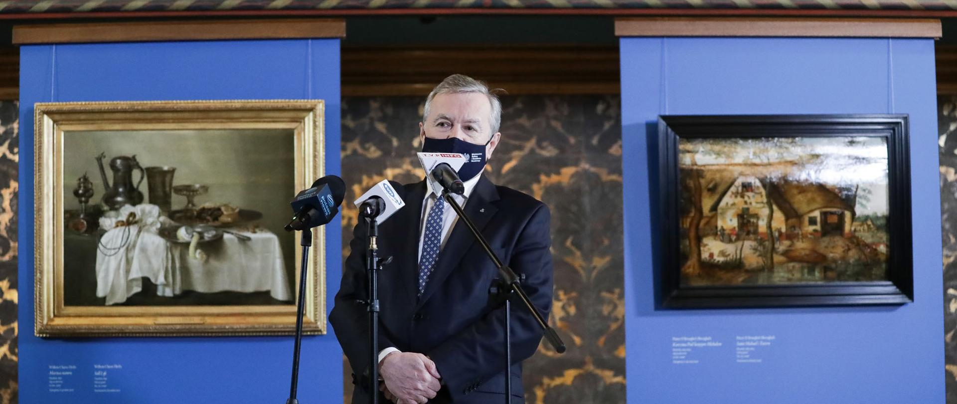 Dwa wybitne dzieła sztuki europejskiej wzbogaciły zbiory Zamku Królewskiego na Wawelu, fot. Danuta Matloch