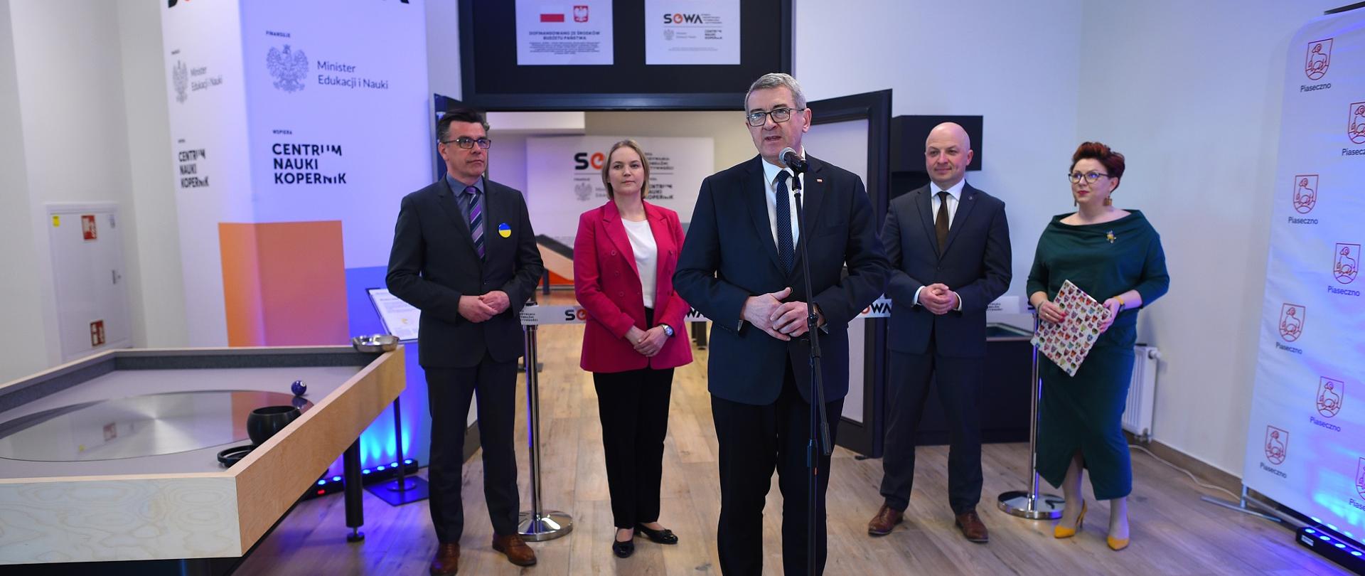 Wizyta ministra Wojciecha Murdzka w Piasecznie