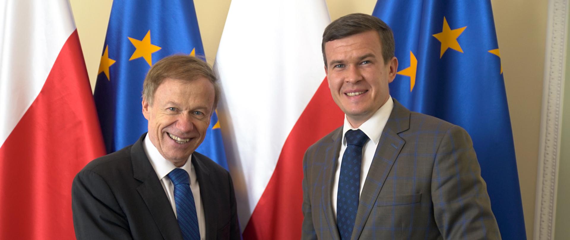 Wizyta Ambasadora Niemiec w Ministerstwie Sportu i Turystyki