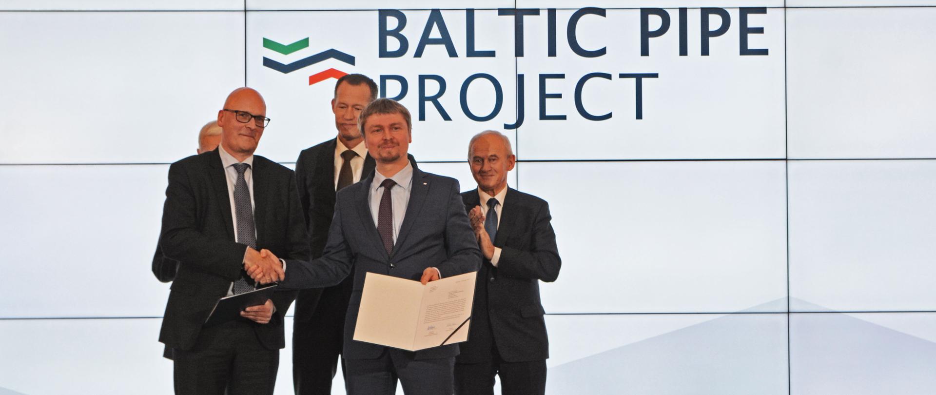 Wymiana decyzji inwestycyjnych dla projektu Baltic Pipe