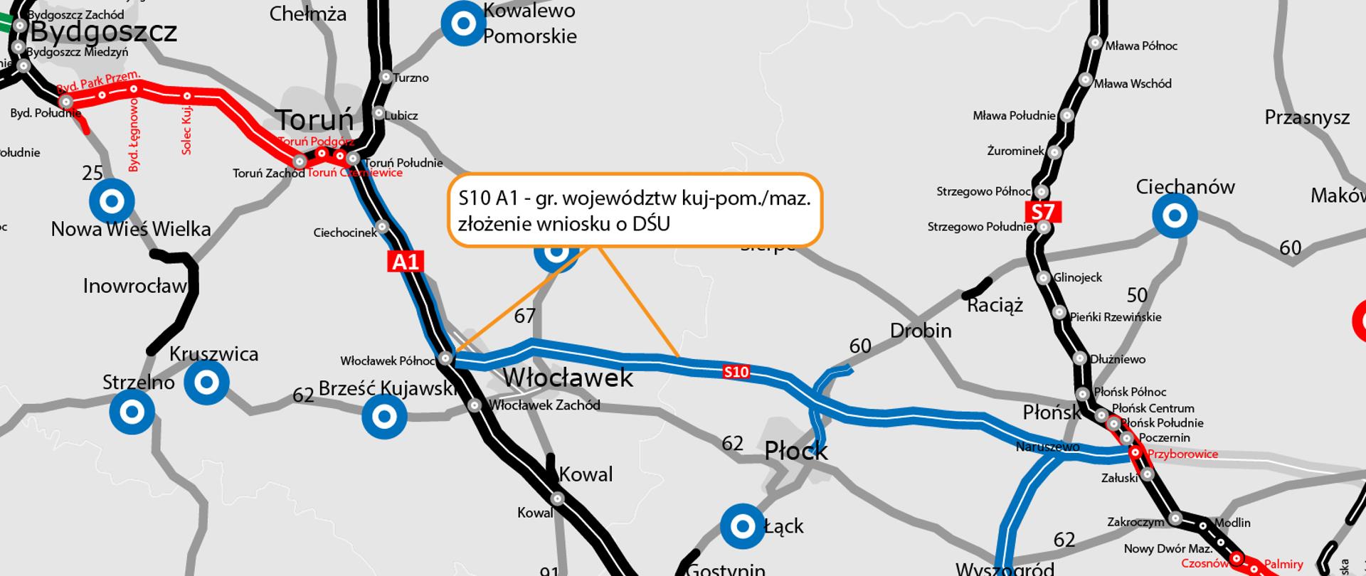S10 A1-OAW - złożenie wniosku o DŚU