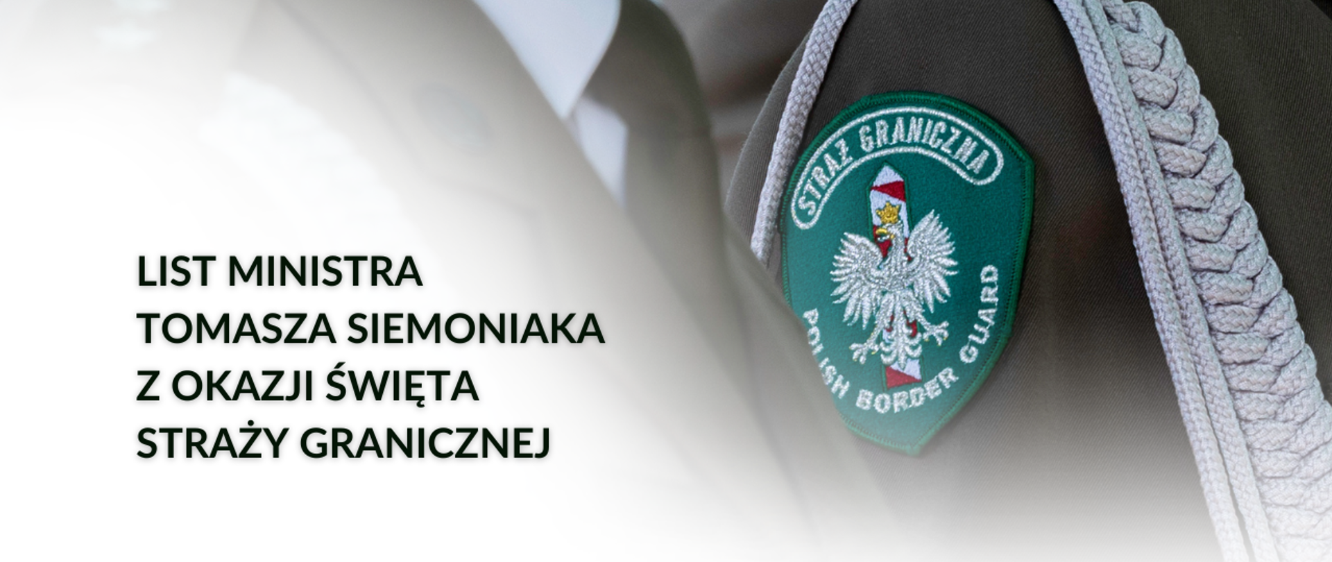 List ministra Tomasza Siemoniaka