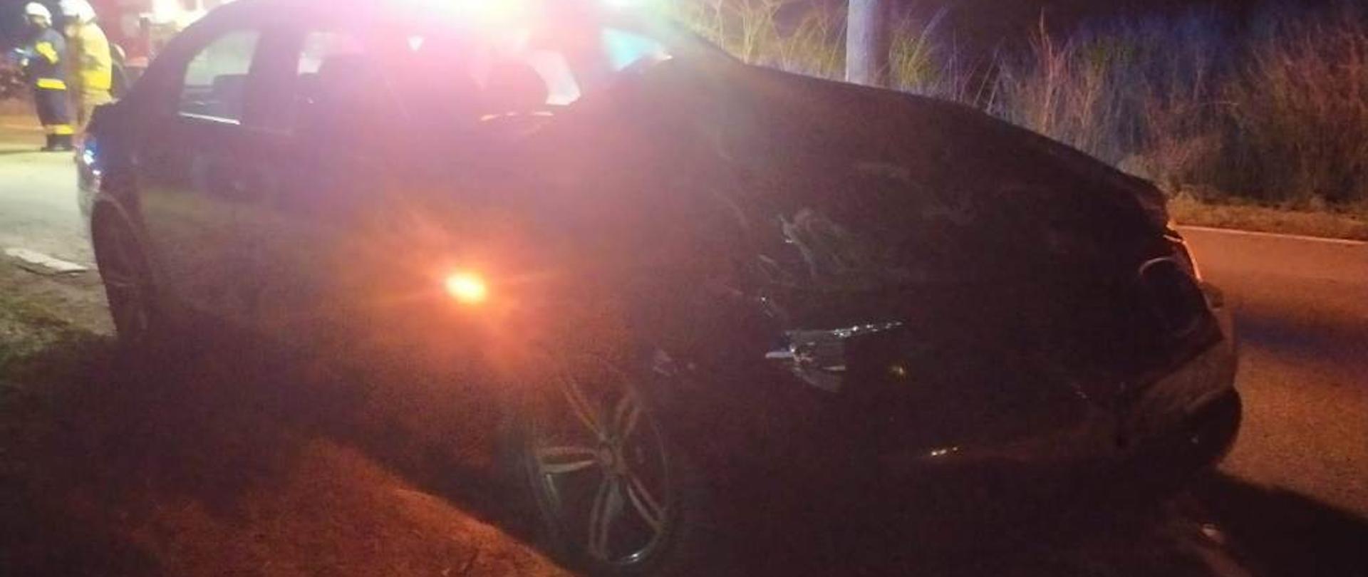 Wypadek trzech samochodów w ok. miejscowości Zbucz.