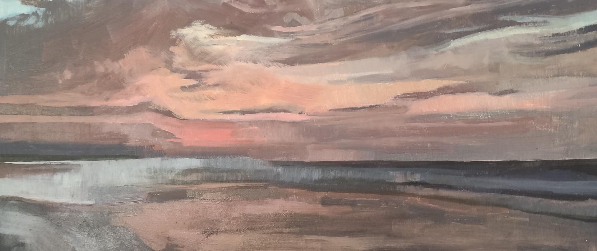 Obraz olejny M. Rzadkowskiej