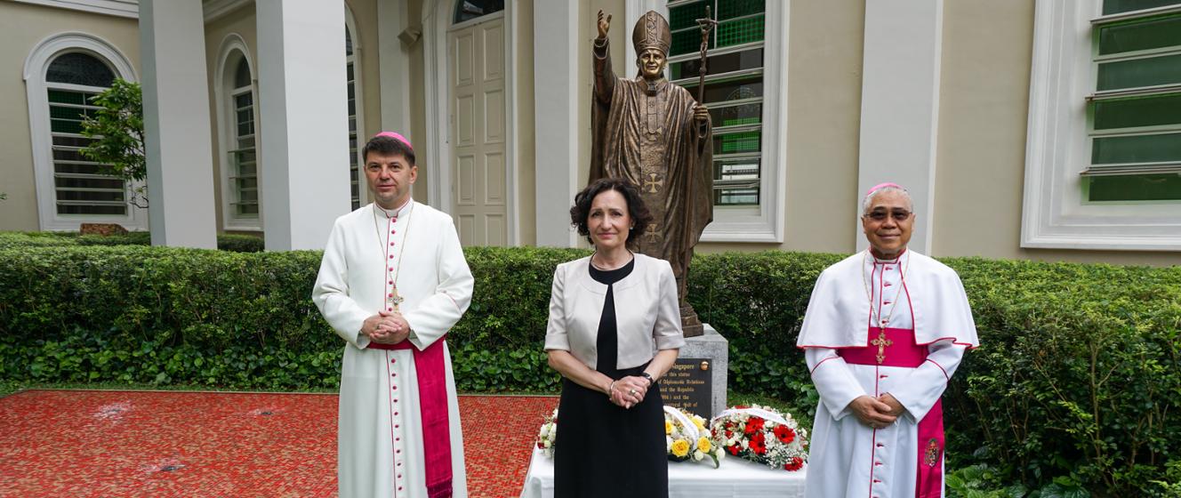 100th Anniversary Of The Birth Of Karol Wojtyla Pope John Paul Ii Poland In Singapore Gov Pl Website