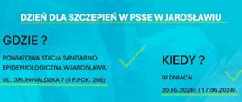 Dzień dla szczepień w Jarosławiu 