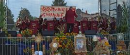 Koncert orkiestry dętej OSP Kaski na Dorzynkach Gminnych