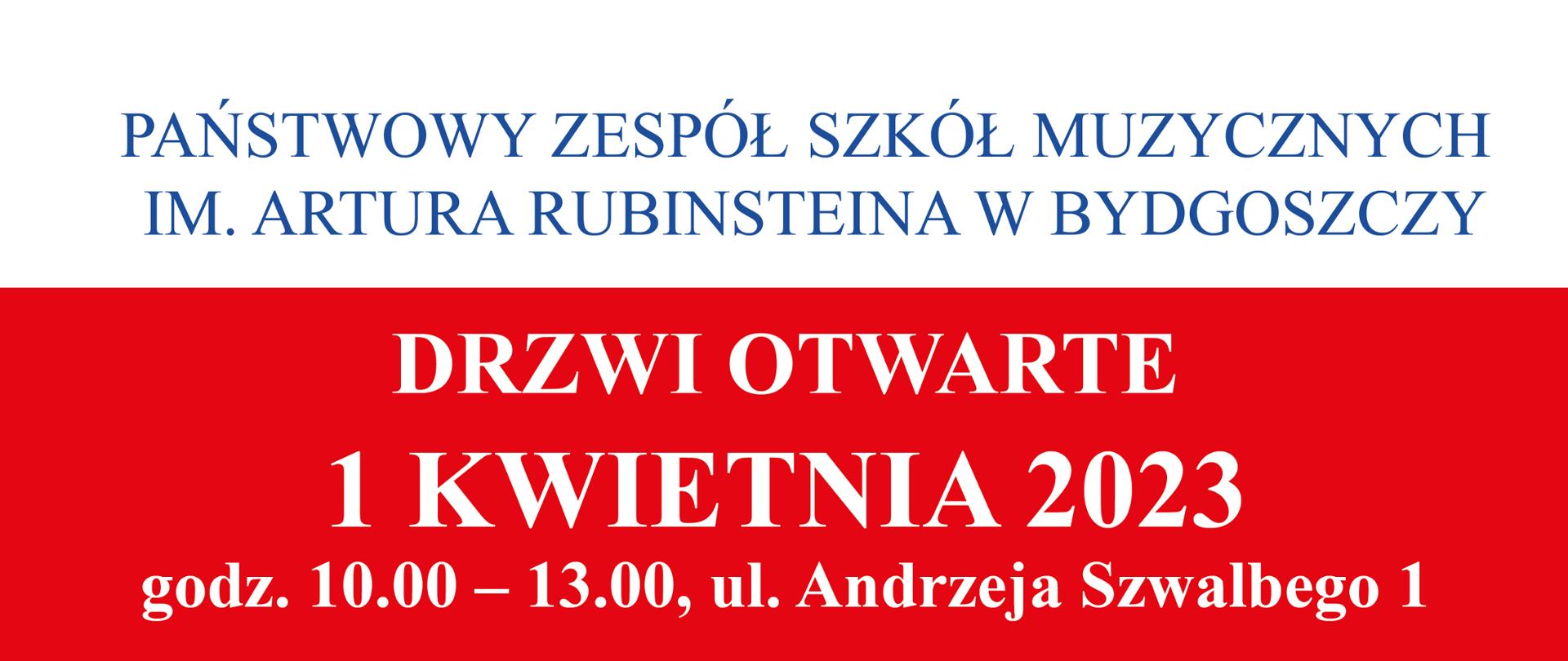 na białym tle plakaty widać postacie rysunkowe dzieci grających na różnych instrumentach na środku tekst zapraszamy do szkoły muzycznej