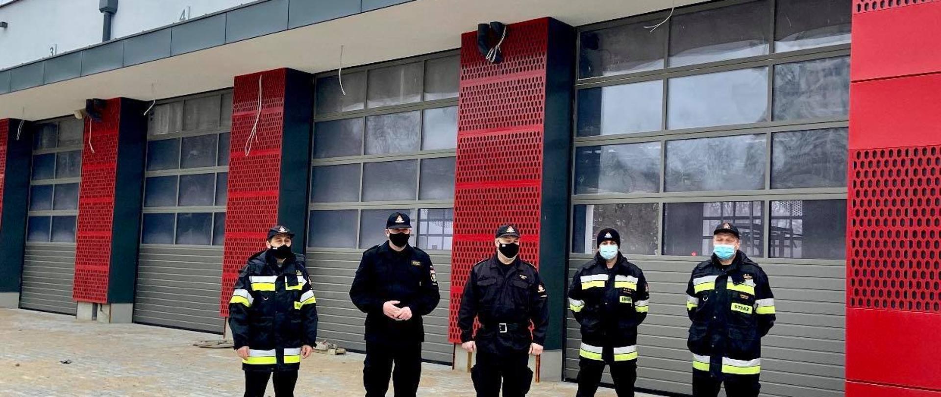 Wizytacja budowy nowych jednostek ratowniczo-gaśniczych 