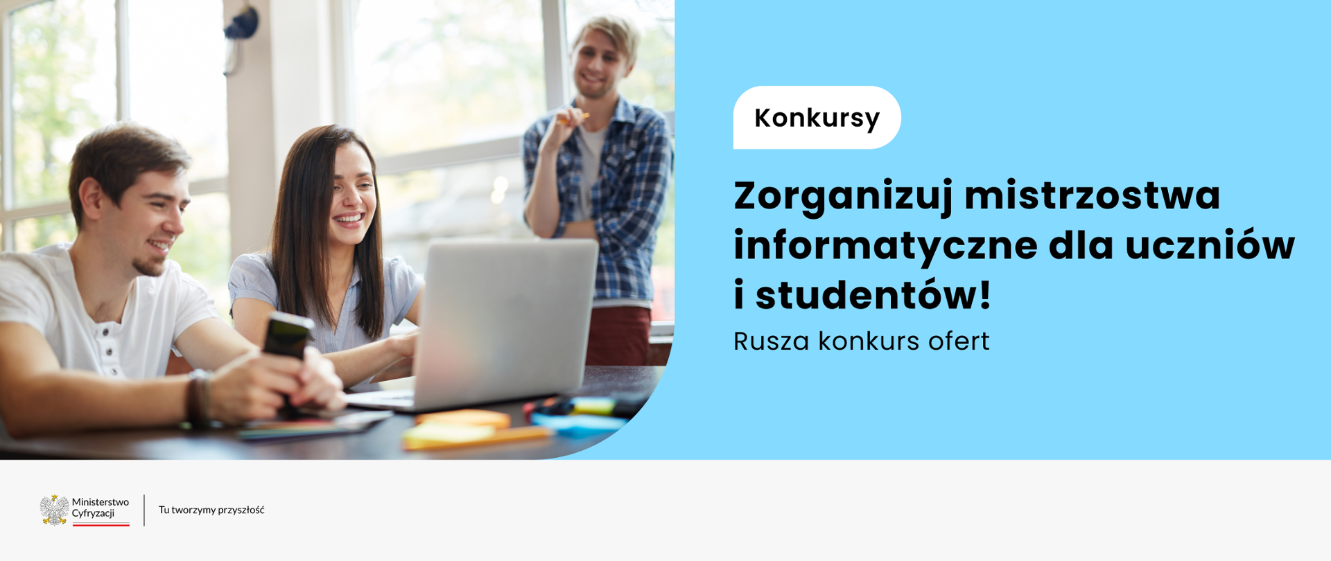 Kolejna odsłona konkursów ofert na organizację mistrzostw informatycznych dla uczniów i studentów w latach 2026/2027