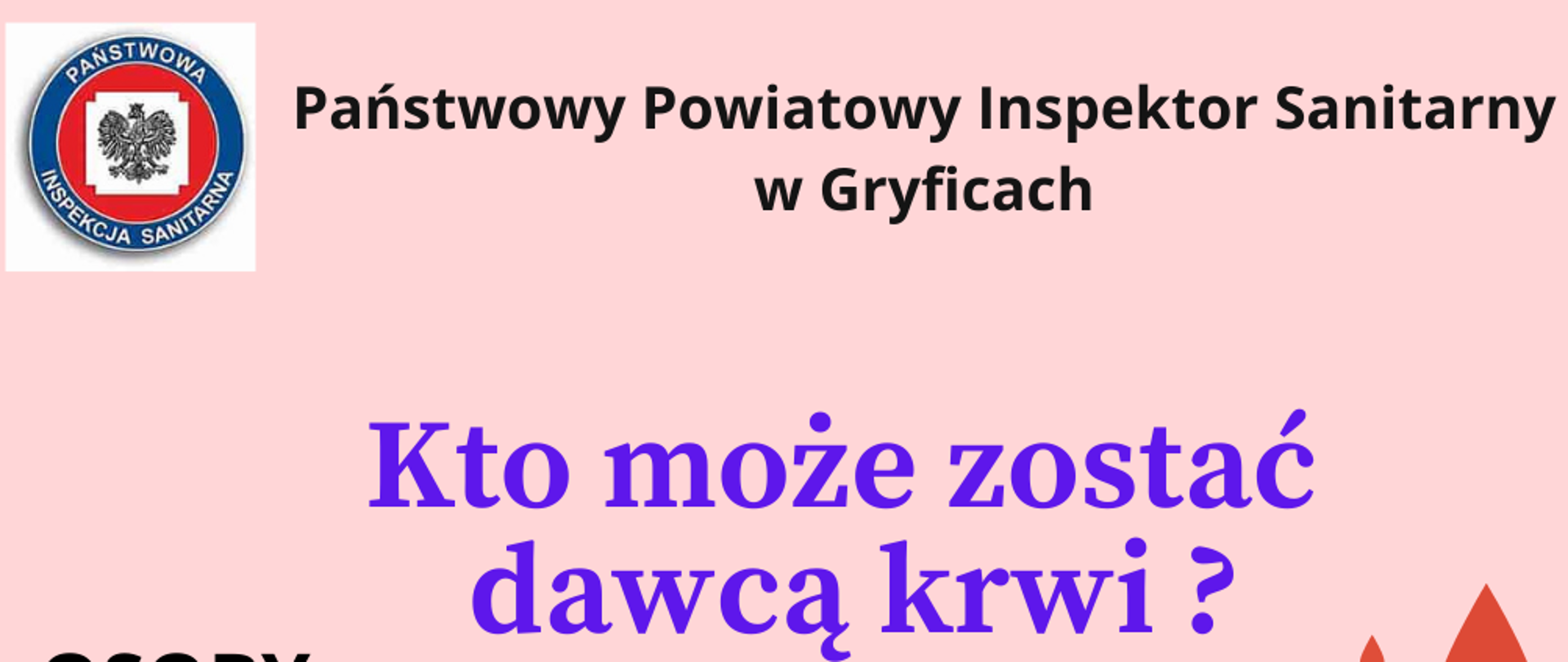 Dni Honorowego Krwiodawstwa PCK 22 – 26 LISTOPADA 