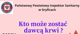 Dni Honorowego Krwiodawstwa PCK 22 – 26 LISTOPADA 