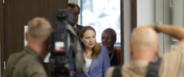 Na zdjęciu minister funduszy i polityki regionalnej Katarzyna Pełczyńska-Nałęcz podczas konferencji