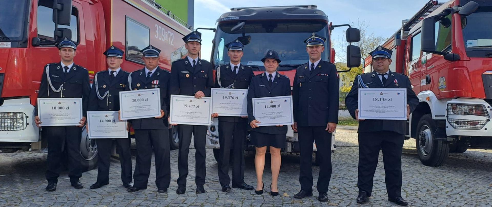 Przekazanie promes w KW PSP we Wrocławiu