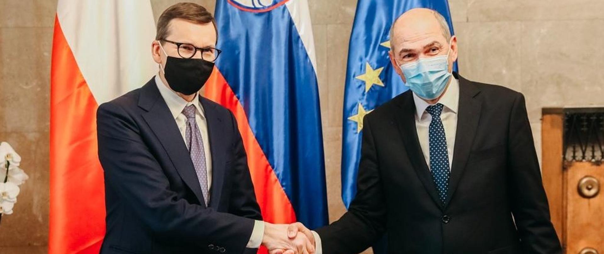Predsednik_Vlade_R_Poljske_Mateusz_Morawiecki_in_predsednik_Vlade_R_Slovenije_J_Janša
