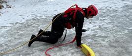 Ćwiczenia z ratownictwa lodowego