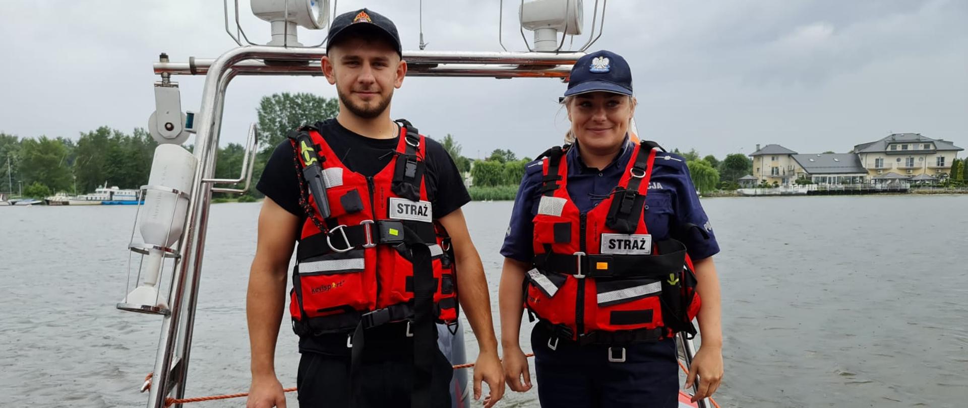 Wspólne patrole funkcjonariuszy PSP i Policji