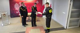 Nowy funkcjonariusz w szeregach kazimierskich strażaków