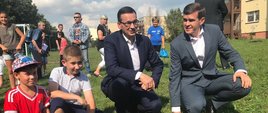 Premier i Minister na boisku