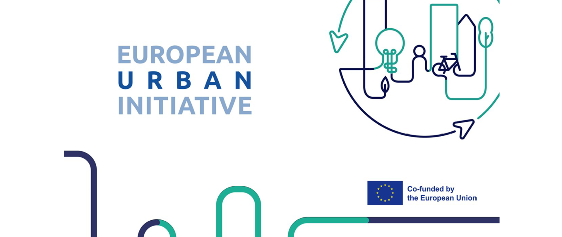 Logotyp Europejskiej Inicjatywy Miejskiej