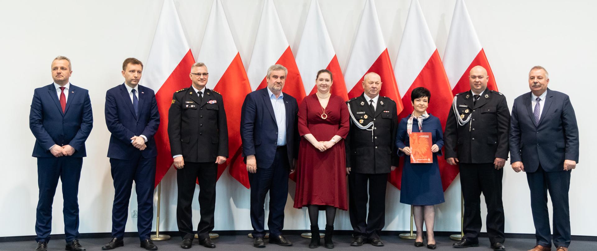 Uroczyste wręczenie promes i świadczeń ratowniczych druhom OSP z powiatu włocławskiego