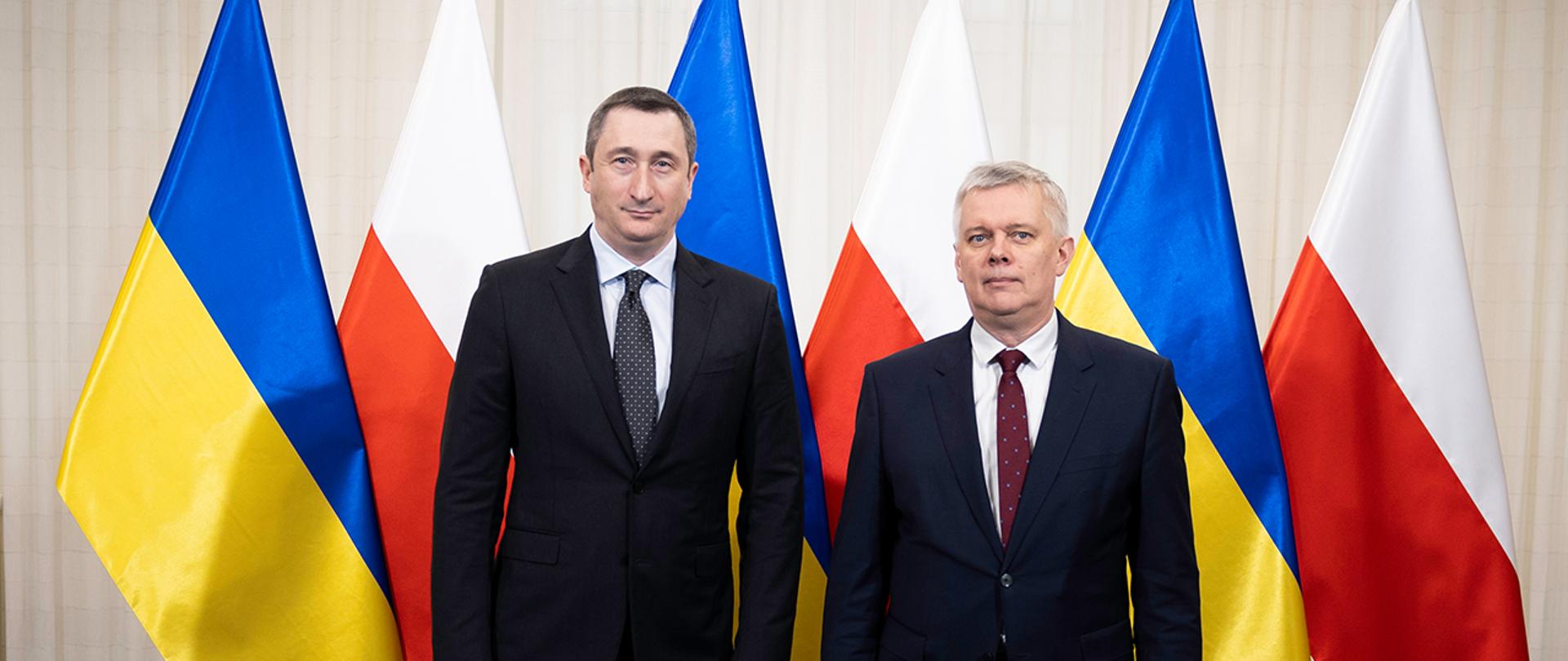 The Minister of the Interior and Administration holds talks with the Deputy Prime Minister of Ukraine