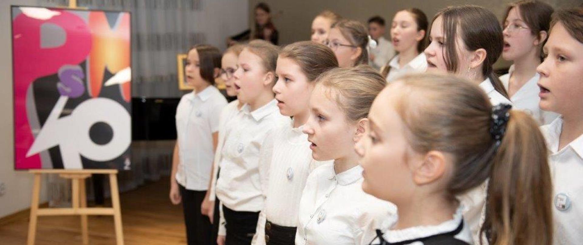 Chór podczas obchodów 40-lecia