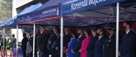 Zdjęcie przedstawia uroczystość Wojewódzkich obchodów Dnia Strażaka