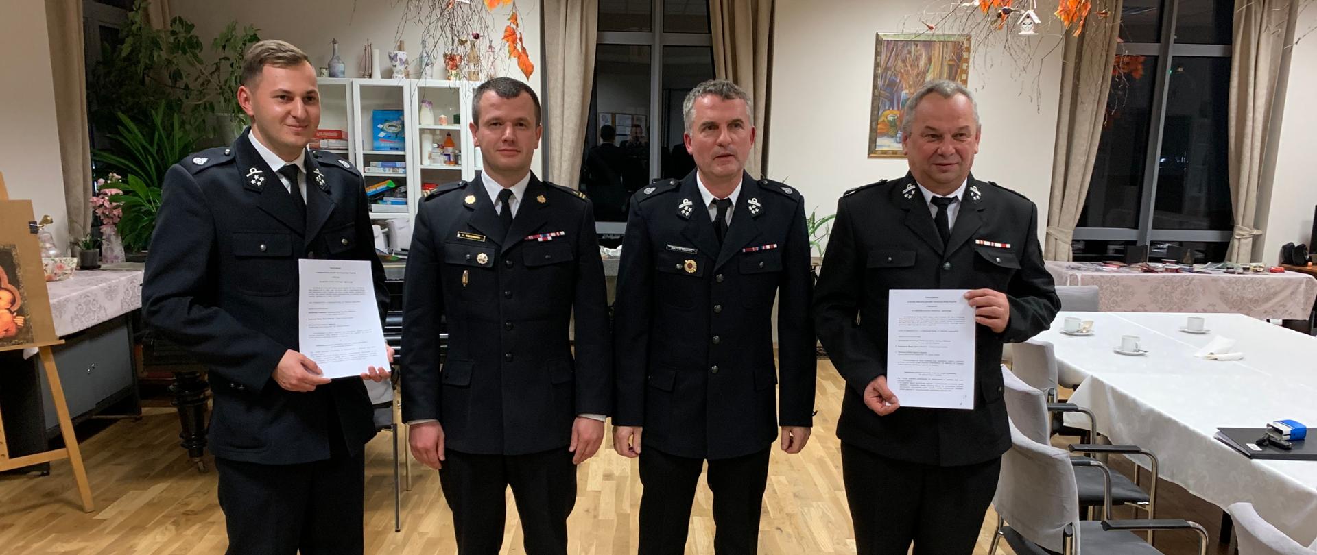 Podpisanie porozumienia dot. włączenia jednostek OSP Wieliczka oraz OSP Byszyce