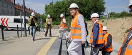 Na zdjęciu minister funduszy i polityki regionalnej Katarzyna Pełczyńska-Nałęcz podczas wizyty w Szczecinie.