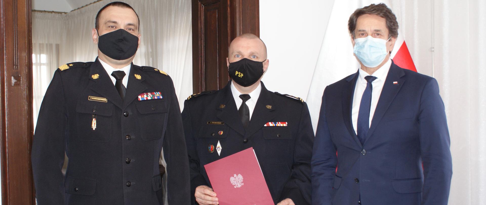 W-MKW PSP powołał Komendanta Powiatowego PSP w Braniewie