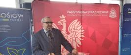 Uroczyste wręczenie promes dla jednostek Ochotniczych Straży Pożarnych z terenu powiatu obornickiego.