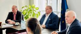 Posiedzenie zespołu ds. strat w drobiarstwie w związku z występowaniem HPAI pod przewodnictwem Pana Leszka Iwaniuka, Zastępcy Dyrektora Generalnego KOWR