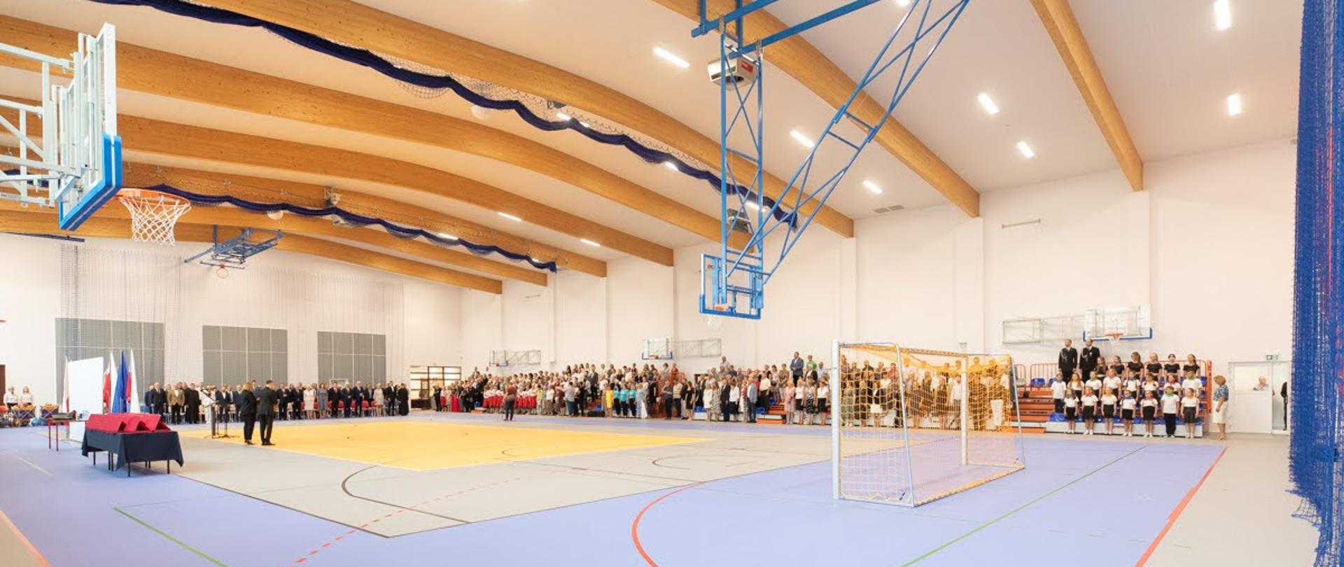 Otwarcie hali sportowej w Stawiskach, fot. Gmina Stawiski