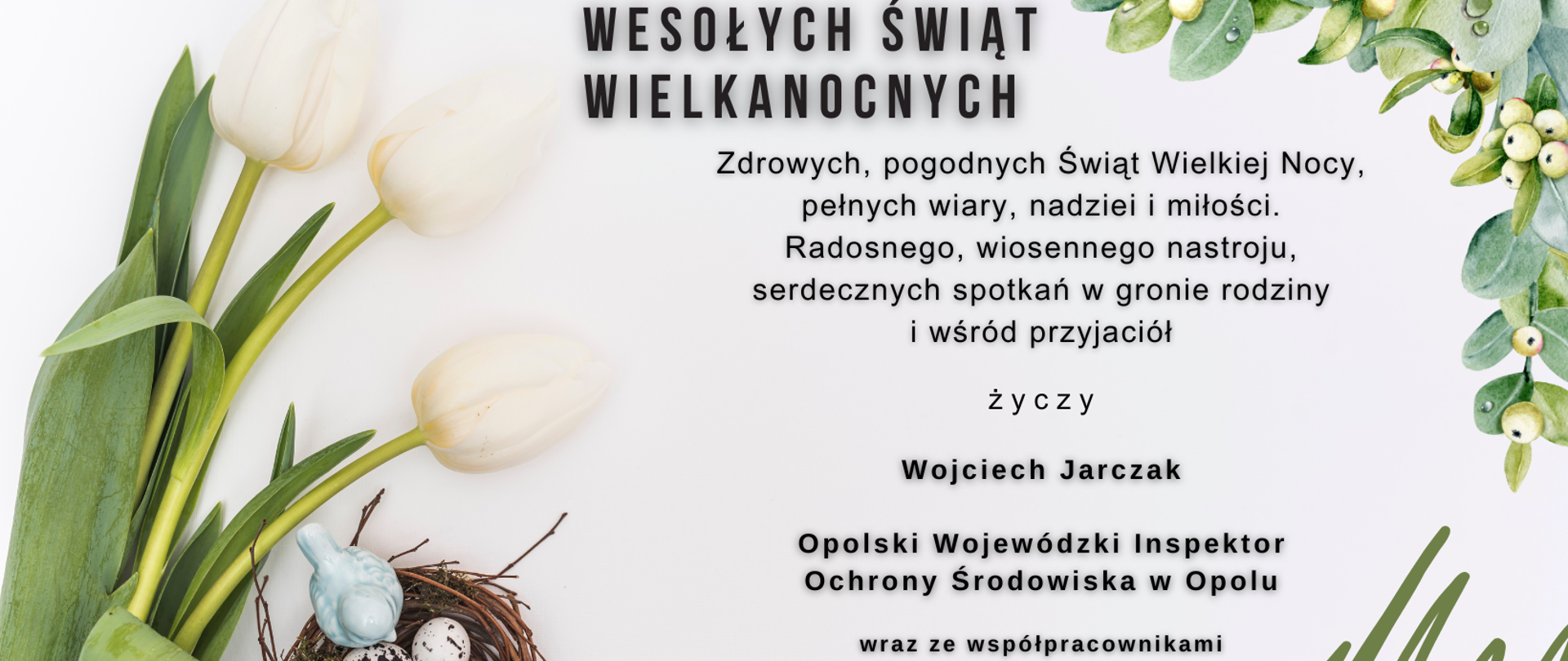 Życzenia z okazji Świąt Wielkanocnych
