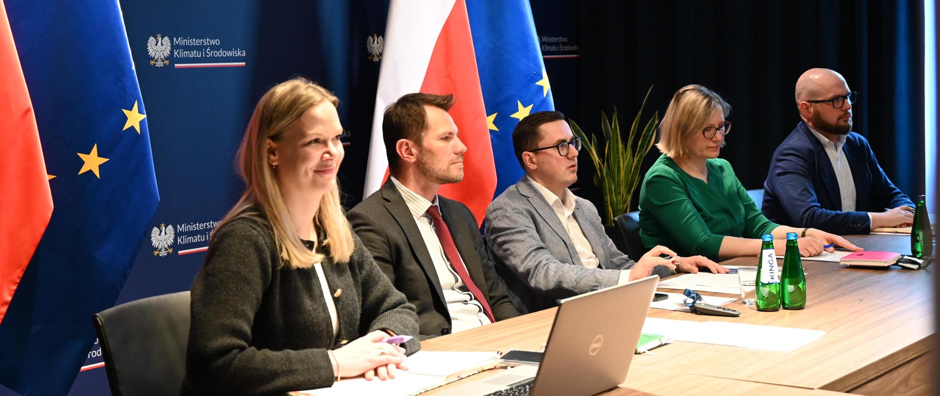 Pierwsze posiedzenie Zespołu do spraw ceny maksymalnej za energię elektryczną wytworzoną w morskich farmach wiatrowych.