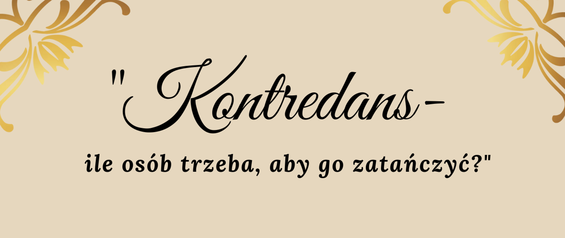 Na ilustracji przedstawione jest zaproszenie na warsztaty tańca historycznego. Tło jest koloru białego oraz znajdują się maski karnawałowe