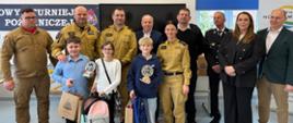 Powiatowe eliminacje Ogólnopolskiego Turnieju Wiedzy Pożarniczej pn. „Młodzież zapobiega pożarom”.
