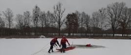 Ćwiczenia z ratownictwa lodowego