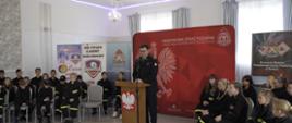 UROCZYSTE WRĘCZENIE PROMES DLA MŁODZIEŻOWYCH DRUŻYN POŻARNICZYCH