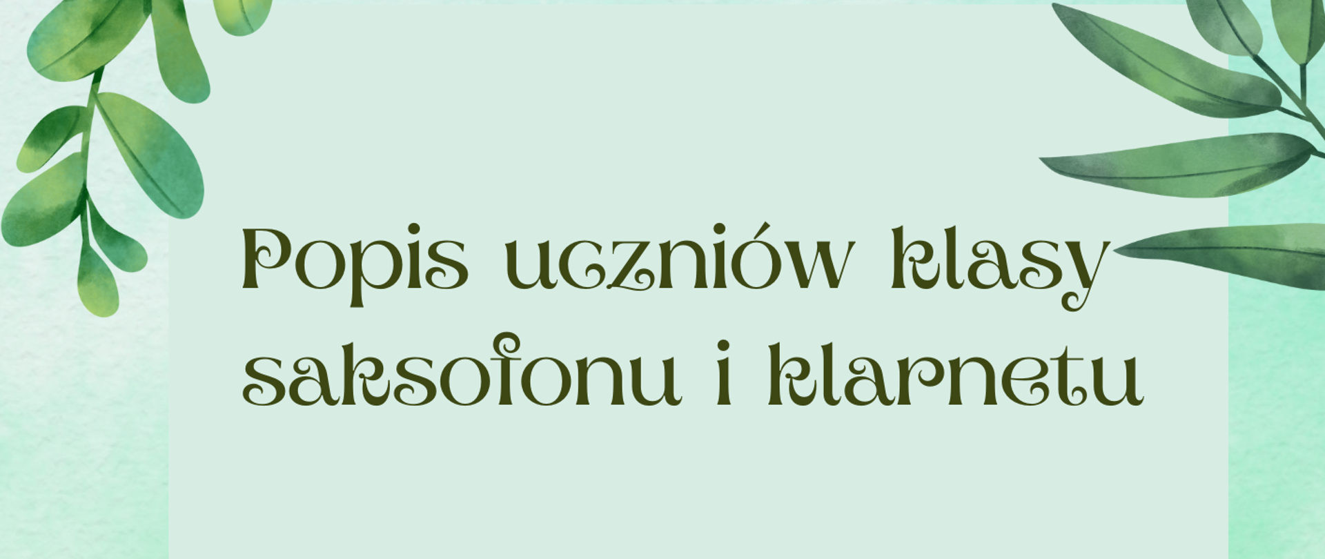 popis klarnetu i saksofonu 21.05.2024
