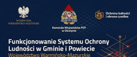 Zdjęcie ze spotkania koordynacyjnego podmiotów ochrony ludności i obrony cywilnej na poziomie wojewódzkim