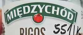 Bigos z mięsem i kiełbasą - Etykieta z przodu 
