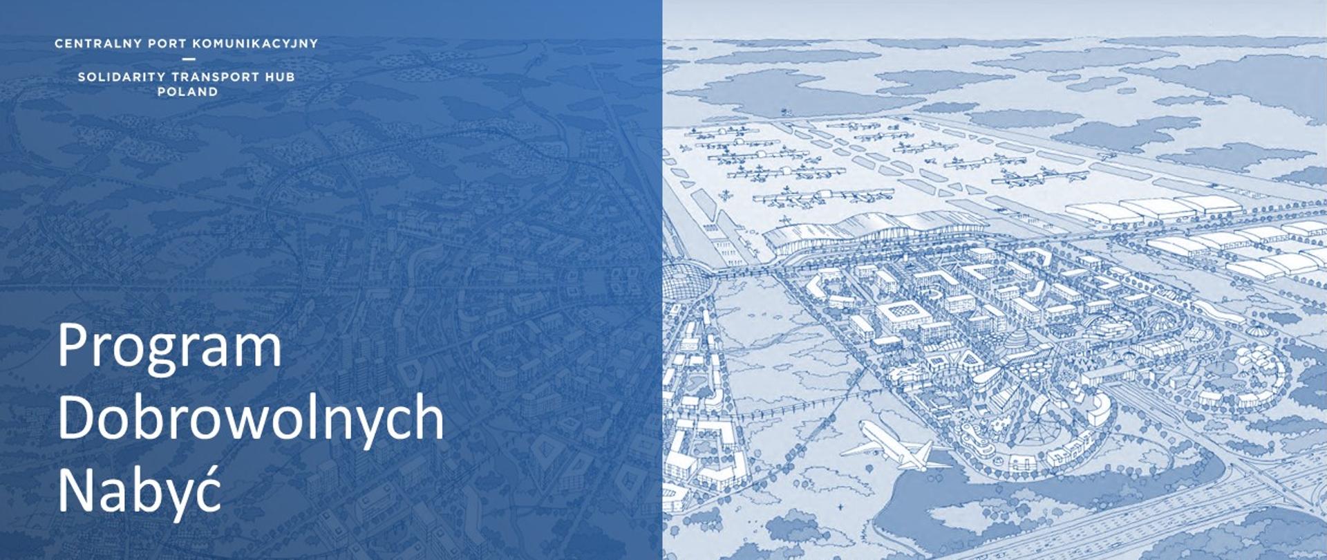 Spółka Centralny Port Komunikacyjny rozpoczyna wykup nieruchomości pod przyszłe lotnisko - infografika