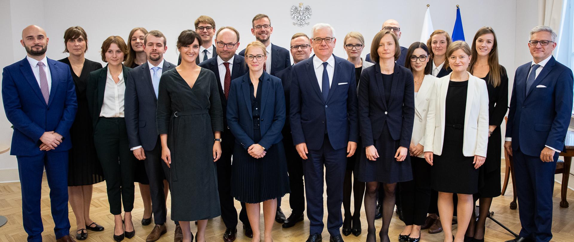 Uroczystość nadania stopni dyplomatycznych oraz inauguracja kolejnej edycji aplikacji dyplomatyczno-konsularnej