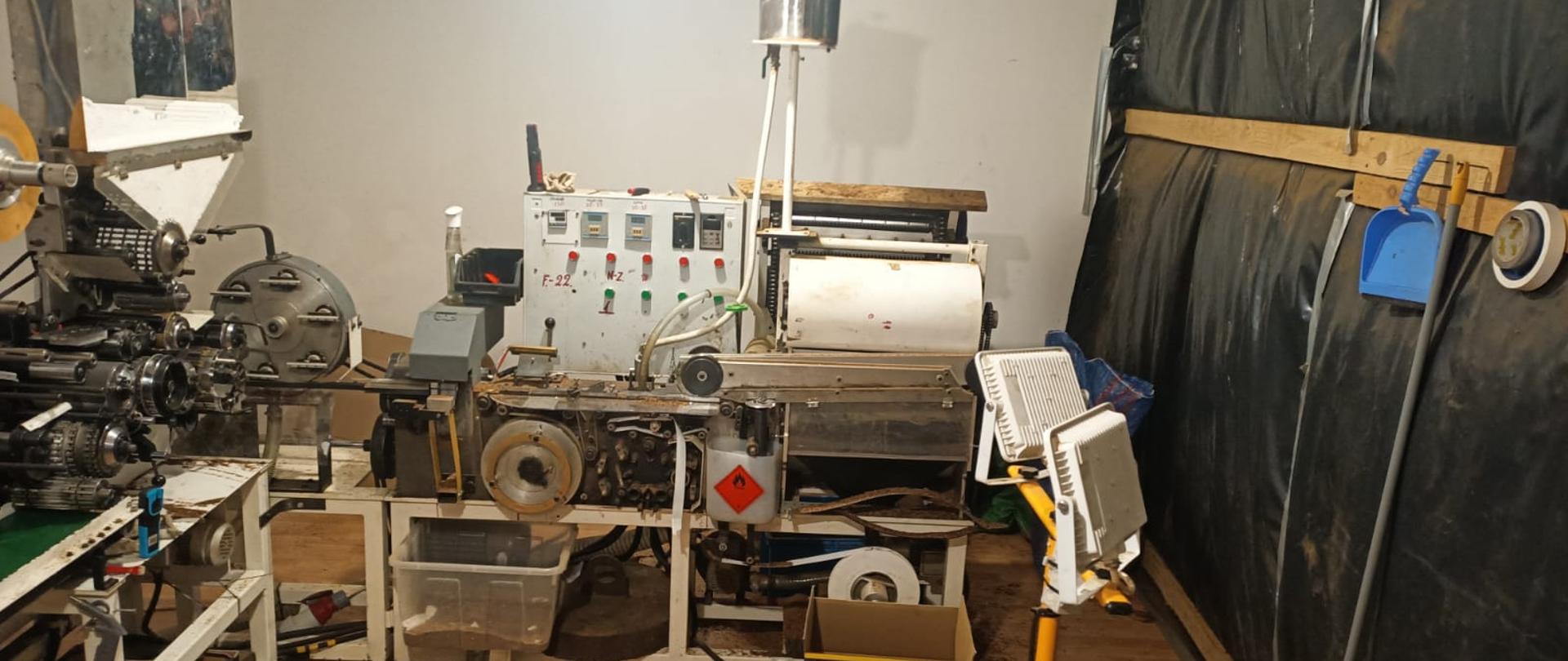 Uderzenie Podkarpackiego pionu PZ PK w zorganizowaną grupę przestępczą prowadzącą nielegalną fabrykę tytoniu 